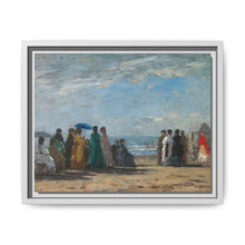 Claude Monet's The Beach at Trouville - NOMADEN ART GALLERY