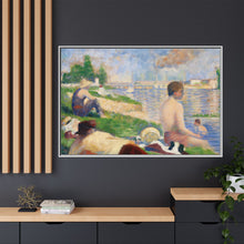 Georges Seurats letzte Studie zu „Badende in Asnières“ (1883)