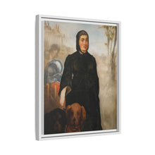 Femme aux chiens (1858) de Edouard Manet 