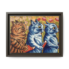 Three cats singing. Gouache by Louis Wain, 1925/1939 - NOMADEN ART GALLERY