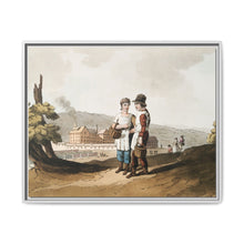 Illustration of factory children from The Costume of Yorkshire (1814) by George Walker - NOMADEN ART GALLERY