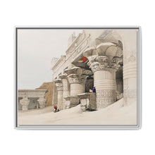 Temple Of Edfou (Edfu) illustration by David Roberts (1796–1864) - NOMADEN ART GALLERY