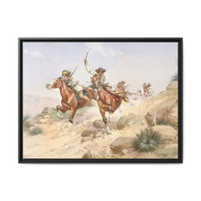 Apache Indians on Horseback by Herman Wendelborg Hansen - NOMADEN ART GALLERY