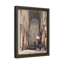 Interior of the mosque of the Metwalys (Metwalis) illustration by David Roberts (1796–1864)