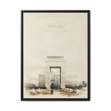 Great gateway leading to the Temple of Karnak Thebes illustration by David Roberts (1796–1864) - NOMADEN ART GALLERY