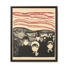 Edvard Munch's Anxiety (Angst) (1896) - NOMADEN ART GALLERY