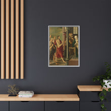Panel of an Altarpiece with Dispute with the Doctors, on verso is Appearance of Christ to his Mother (c. 1520 - c. 1535) by Master of Alkmaar