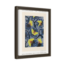 Butterfly pochoir pattern in Art Nouveau oriental style