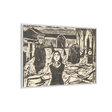 The Pretenders, the Last Hour (1917) by Edvard Munch - NOMADEN ART GALLERY