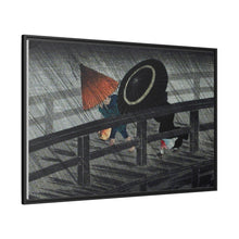 Lluvia en el puente Izumi (1927), impresión en alta resolución de Hiroaki Takahashi