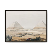 Pyramids of Geezeh (Giza) illustration by David Roberts (1796–1864) - NOMADEN ART GALLERY
