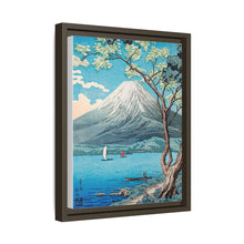 Impresión del monte Fuji desde el lago Yamanaka en alta resolución por Hiroaki Takahashi 