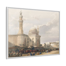Mosque of Sultan Hassan from the Great Square of the Rumeyleh illustration by David Roberts (1796–1864)