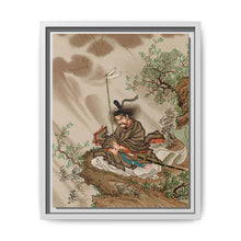Chinese tales, vintage Japanese painting by G.A. Audsley-Japanese illustration. - NOMADEN ART GALLERY