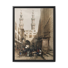 Minarets and grand entrance of the Metwaleys at Cairo illustration by David Roberts (1796–1864) - NOMADEN ART GALLERY
