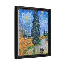Vincent van Gogh's Road with Cypress and Star (1890) - NOMADEN ART GALLERY