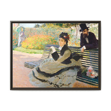 Camille Monet (1847–1879) on a Garden Bench (1873) by Claude Monet - NOMADEN ART GALLERY