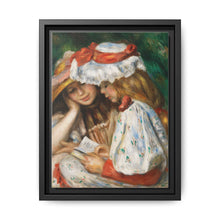 Two Girls Reading (c. 1890–1891) by Pierre-Auguste Renoir - NOMADEN ART GALLERY