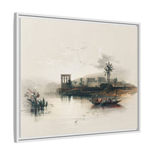 Island of Philae on the Nile Nubia illustration by David Roberts (1796–1864)