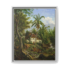 Landschap in Nederlands-Indie (1858 - 1900) by Maurits E H R van den Kerkhoff. - NOMADEN ART GALLERY