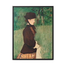 Young Woman in a Garden (Jeune femme dans un jardin), (1879) by Édouard Manet - NOMADEN ART GALLERY