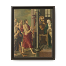 Panel of an Altarpiece with Dispute with the Doctors, on verso is Appearance of Christ to his Mother (c. 1520 - c. 1535) by Master of Alkmaar - NOMADEN ART GALLERY