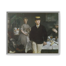 Luncheon in the Studio (1868) by Edouard Manet - NOMADEN ART GALLERY