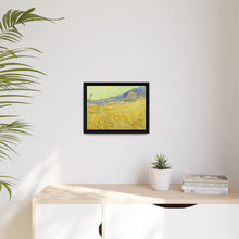 Van Gogh's Wheatfield with a reaper (1889) - NOMADEN ART GALLERY