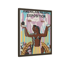 Poster for the American Negro Exposition in Chicago (1940) illustration by Robert Savon Pious.