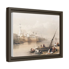 View on the Nile ferry to Gizeh illustration by David Roberts (1796–1864) - Decorative Wall Art