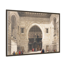 Interior of the mosque of the Sultan the Ghoree illustration by David Roberts (1796–1864)