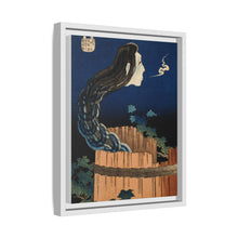The Plate Mansion by Katsushika Hokusai (1760-1849), a traditional Japanese Ukyio-e style illustration of traditional Japanese folklore ghost, Okiku - NOMADEN ART GALLERY