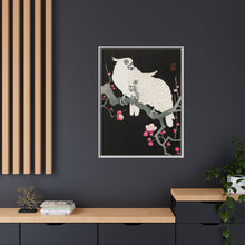 Two cockatoo and plum blossom (1925 - 1936) by Ohara Koson