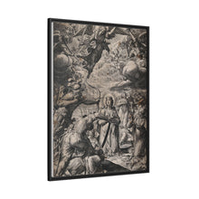 The martyrdom of Saint Ursula. Engraving by J. Sadeler after P. de Witte