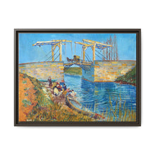 Vincent van Gogh's The Langlois Bridge at Arles with Women Washing (1888) - NOMADEN ART GALLERY