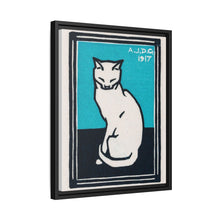 Sitting cat (1917) by Julie de Graag