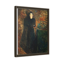 Lady in Black by Edvard Munch - NOMADEN ART GALLERY