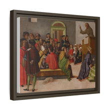 A Franciscan Monk Preaching (ca. 1515-1525 (Renaissance) by School of the Romagna