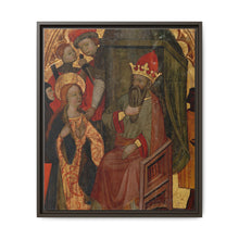 Saint Katherine of Alexandria before the Roman Emperor by Nicolás Solano - NOMADEN ART GALLERY