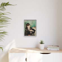 Retrato de Berthe Morisot con un abanico (1874) de Édouard Manet.