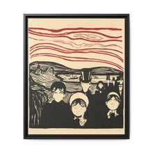 Edvard Munch's Anxiety (Angst) (1896) - NOMADEN ART GALLERY