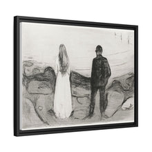 Two Human Beings. The Lonely Ones (1894) by Edvard Munch - NOMADEN ART GALLERY