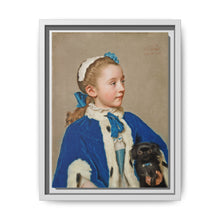 Portrait of Maria Frederike van Reede-Athlone at Seven Years of Age by Jean Etienne Liotard - NOMADEN ART GALLERY