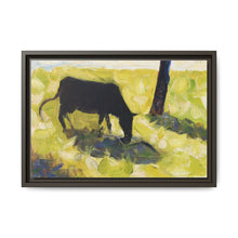 Black Cow in a Meadow (ca. 1881) by Georges Seurat - NOMADEN ART GALLERY