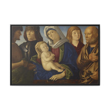 Madonna and Child with Four Saints (ca. 1500 (Renaissance)) by Vincenzo di Biagio Catena and After Giovanni Bellini