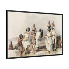 Nubian women at Kortie on the Nile illustration by David Roberts (1796–1864)
