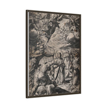 The martyrdom of Saint Ursula. Engraving by J. Sadeler after P. de Witte