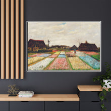 Flower Beds in Holland (1883) by Vincent Van Gogh - NOMADEN ART GALLERY
