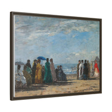 Claude Monet's The Beach at Trouville - NOMADEN ART GALLERY
