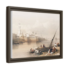 View on the Nile ferry to Gizeh illustration by David Roberts (1796–1864) - Decorative Wall Art